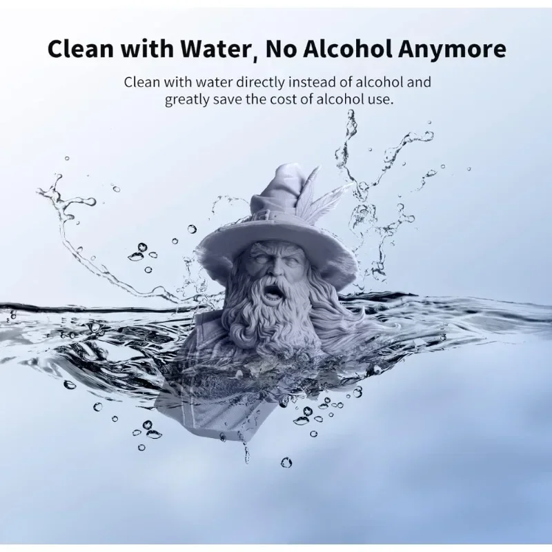 Water washable 3D printer resin 1000g/500g 405nm for 3D printer 3d printing resin