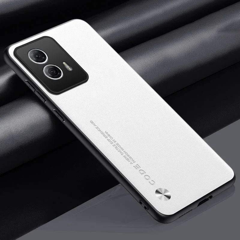 Leather Carbon Fiber Phone Case – Durable Hard Protection Cover