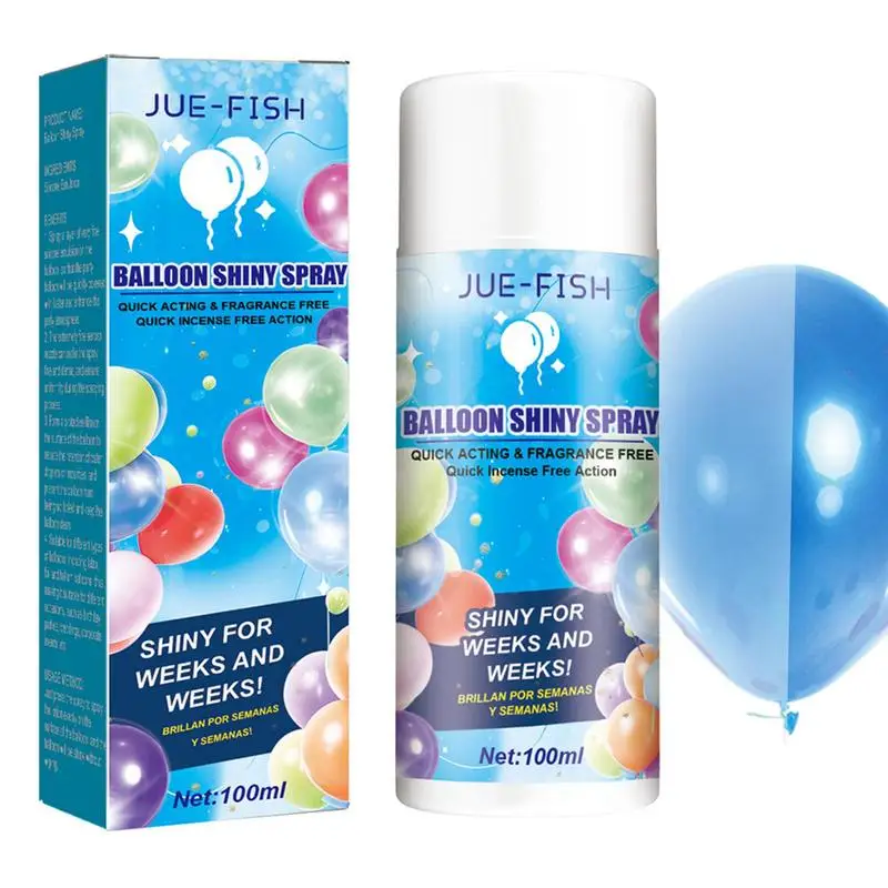 Balónků svítit rozprašovací lesklý záře rozprašovací pro latexu balónků ostrý mlžný opar ne drips rychlý použít balón brightener rozprašovací