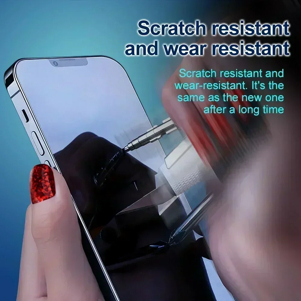 Premium Tempered Glass Screen Protector with Installation and Dust Removal Kit