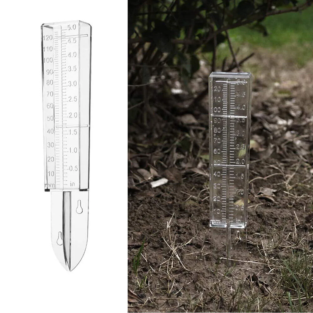 

Измеритель дождя пластиковый для газона, двора, 1/2 шт.