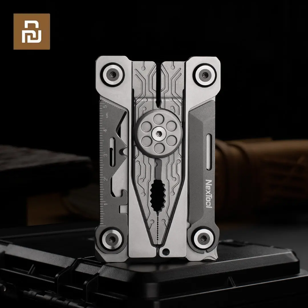 

XIAOMI NexTool складные инструменты для повседневного использования плоскогубцы для резки проводов многофункциональный отвертка инструмент для кемпинга на природе Складной нож плоскогубцы Набор