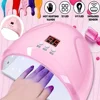 LULAA LED Light Nail Lamp Portable Gel Polish Drying Lamps UV Curing Flashlight Machine Pin Cure for Professional Nails Dryer 1
