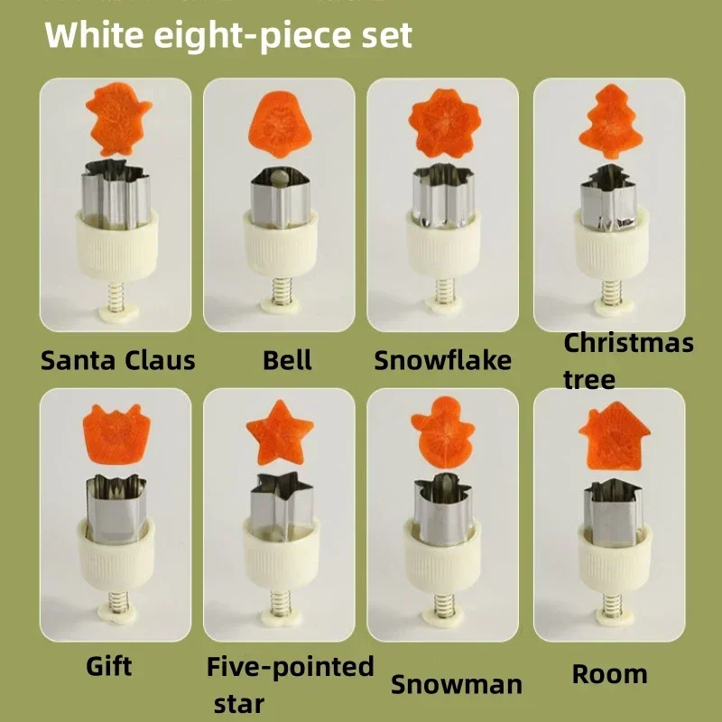 Stainless Steel Christmas Cookie Cutter Set for Baking