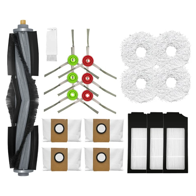 

For Ecovacs Deebot X1 Omni HEPA Filter Accessories Robot Vacuum Cleaner Cleaning Mop Cloth Dust Bag Main Brush