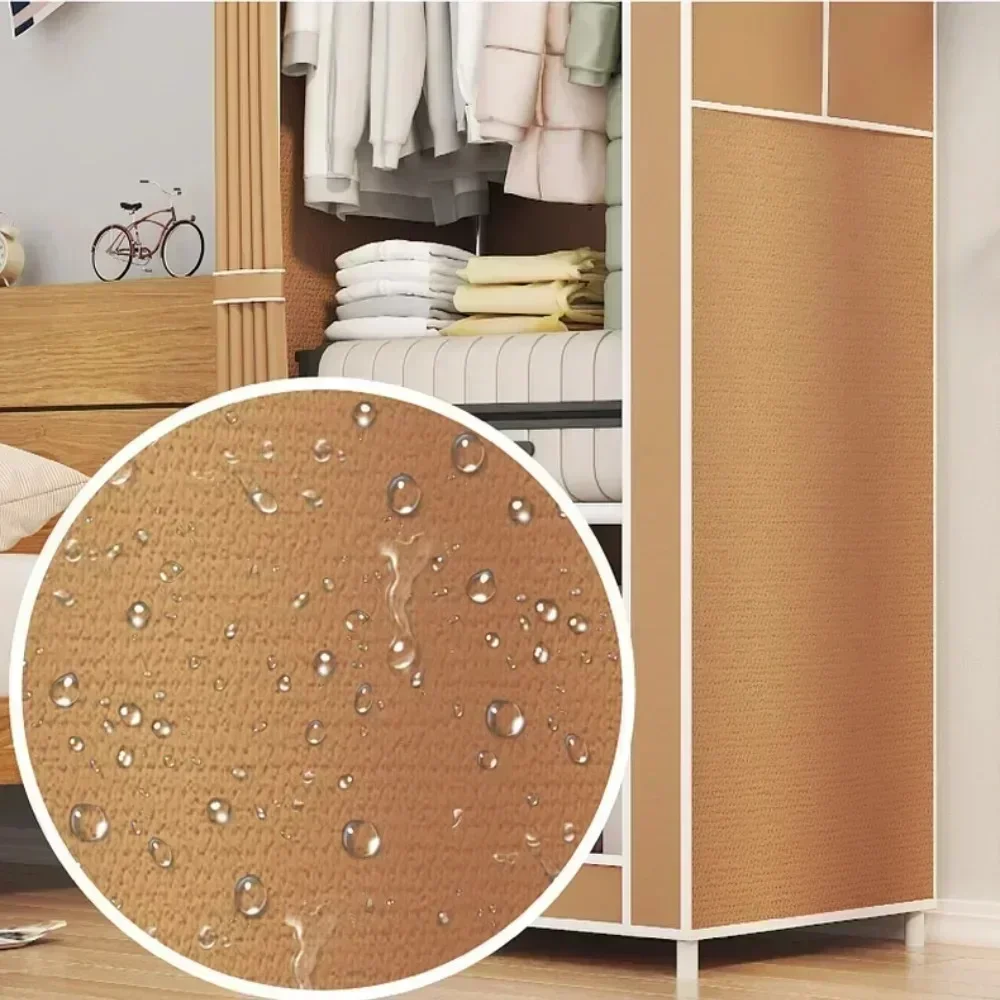 Simple Assembly Storage Cabinet storage cabinet Standing High-Capacity Fabric Wardrobes Modern Household Bedroom Furniture