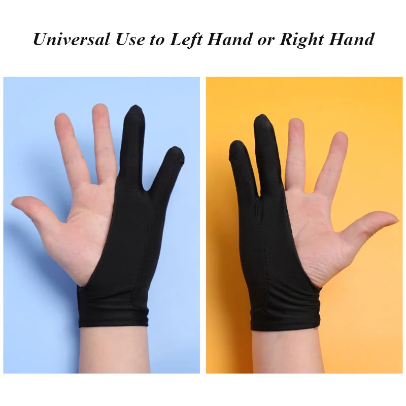 Universal Professional Artist Anti-touch Drawing Glove for Graphic Drawing Tablet Using, Suitable for Left and Right Hand - Image 2