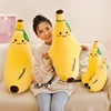 35-100cm Soft Banana Plush Pillow Down Cotton Doll Simulation Fruit Cushion Child Birthday Gift Baby Comfort Doll Home Decor 2