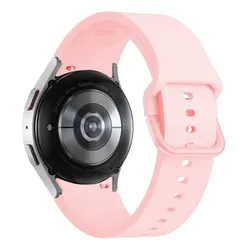 Premium Silicone Sport Watch Strap - Durable and Comfortable Bracelet Band - 4 Classic 42mm 46mm (Soft - powder)