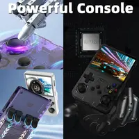 Console de jeu rétro R36S, système Arkos 2.0, carte unique 3.5 pouces, lecteur vidéo de poche portable, 64 Go, 128 Go, 20000 jeux 4