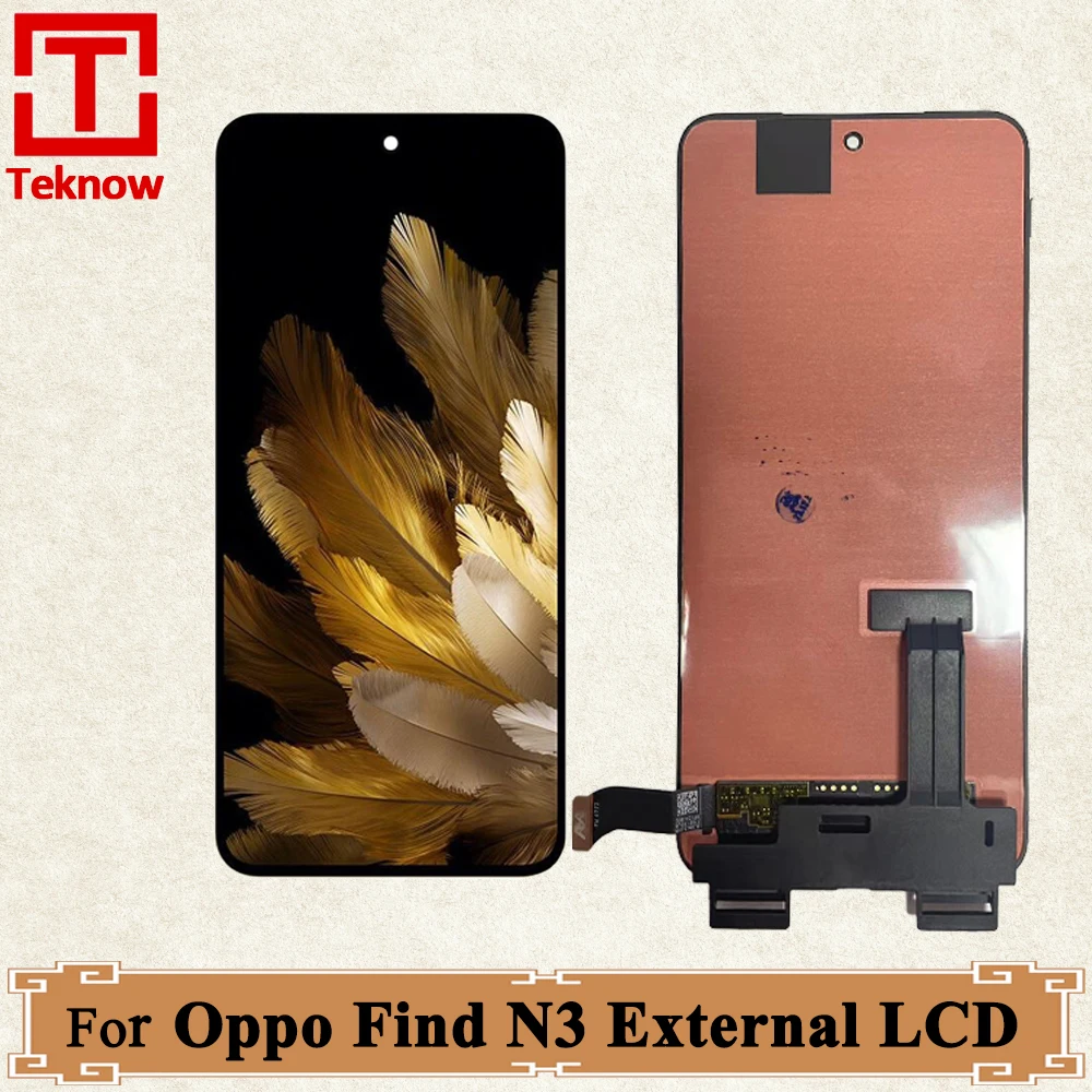 

AMOLED 6.31" LCD Display For Oppo Find N3 External Screen Touch Screen Digitizer Assembly For Oppo Find N3 Small LCD Replacement