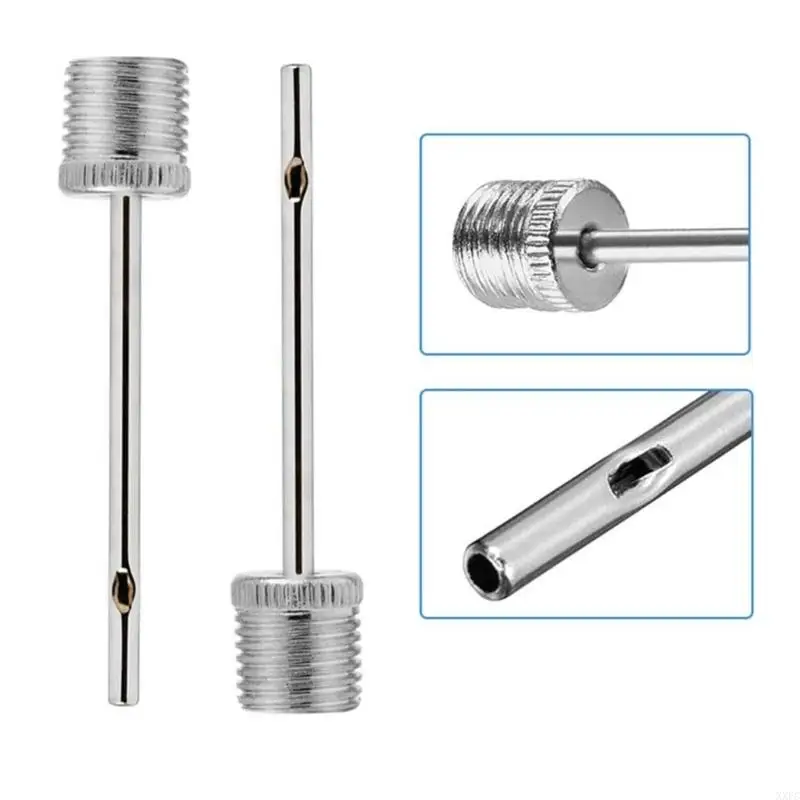 XXFC 30 Pcs Stainless Steel Airs Needle Ball Needle Air Inflation for Blowing Up Football, Basketball