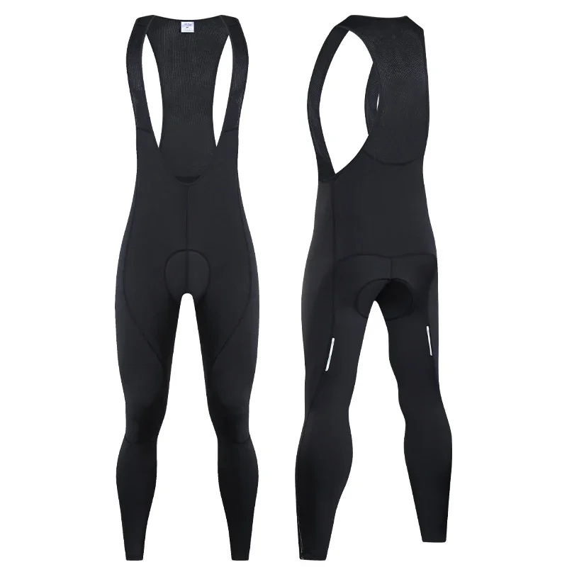 X-TIGER Man Cycling Bib Trousers Winter Thermal Mountain Bike Pants Bicycle Tights 5D Gel Pad Cycling Bib Pant Equipment