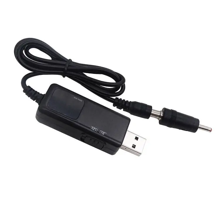 Universal USB Boost Converter with Adjustable Voltage Output and 3.5x1.35mm Connector