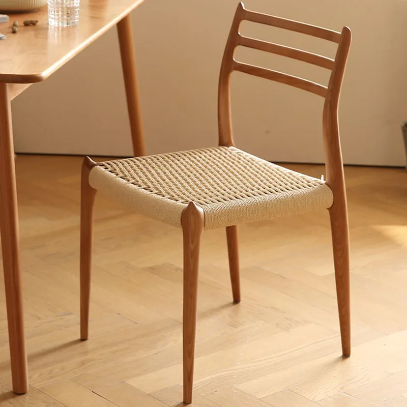 Sedie Da Pranzo In Rattan Dinette Bancos In Legno Soggiorno Sedie Da Pranzo Da Gioco Accenti Chaises Mobili Salle Manger Furniture Fg04