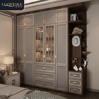 Armoire Moderne Minimaliste pour Chambre à Coucher, Commode à Tiroirs, Penderie Nordique, Meuble de Rangement Cubique Économique, Meubles de Salon 4