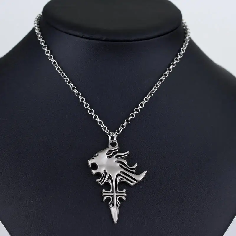 ファイナルファンタジー8 FF8 公式 スコール ネックレス ライオンハート ファイナルファンタジー8 FF8 公式 スコール ネックレス