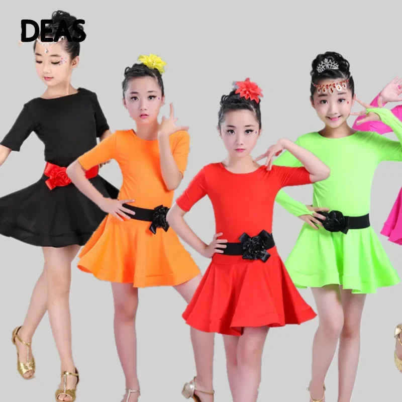 Vestidos-latinos-de-LICRA-para-ni-as-vestido-de-baile-de-sal-n-rumba ...