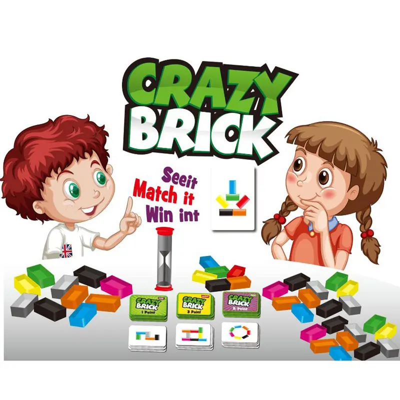 HighQualityPuzzleInteractivePKSpeedBoardGamesMatchingBrickFor