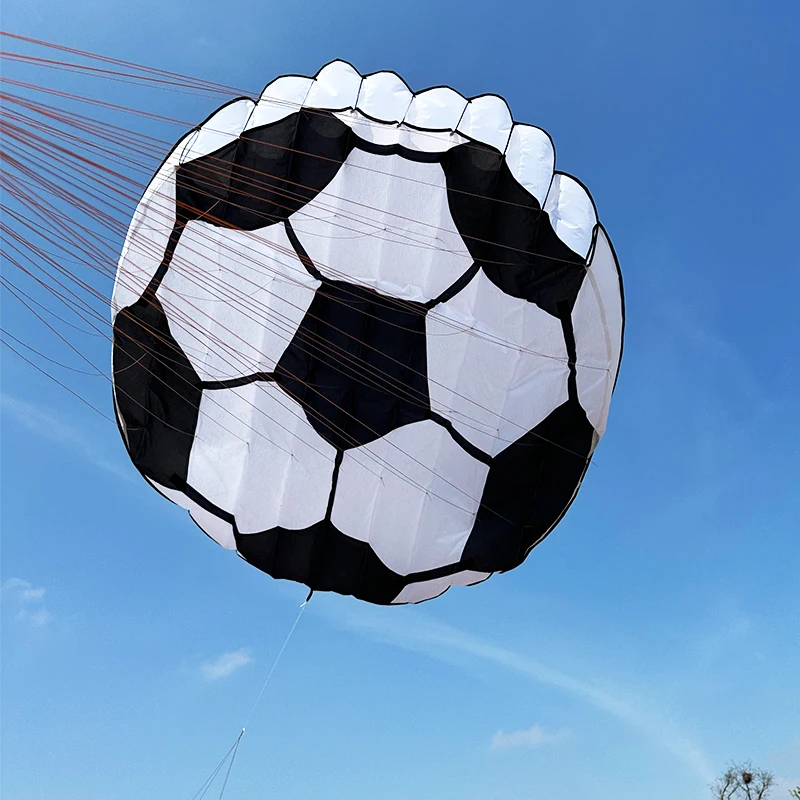 3D 6M Long Floating Tail Football Soft Kite Outdoor Flying on The Beach Professional Kite Easy To Fly Tear Resistant Storage Bag 4