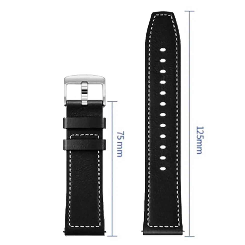 Premium Leather Watch Strap - Elegant and Versatile Design