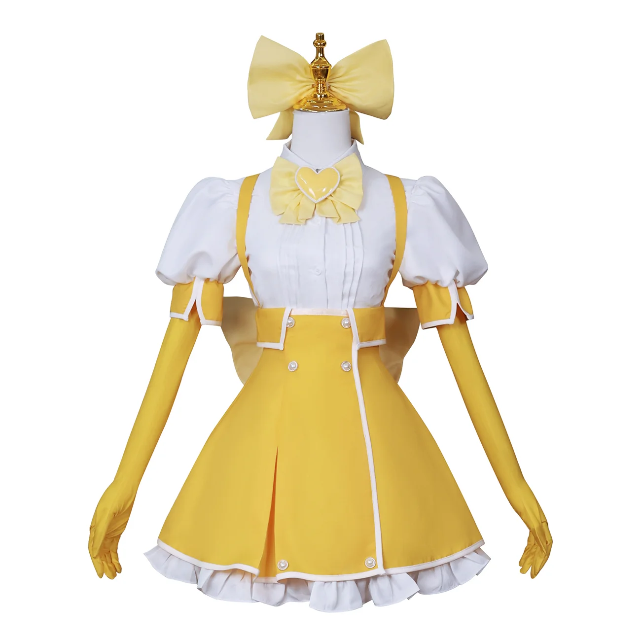 

Hemixush Anime Cos Tenkawa Kaoruko Cosplay Costume Party Uniform Full Set Kawaii Female Suit