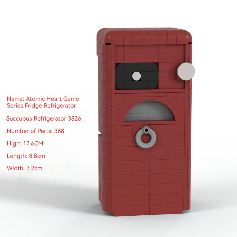 17cm Atomic Heart Game Figurines Fridge Perimeter Refrigerator