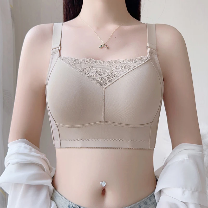 

Stick On Bra Women Brassiere Femme Bralette Female Lingerie Bras Brasier Mujer Woman Clothes White Lace Top Sutia Plus Size