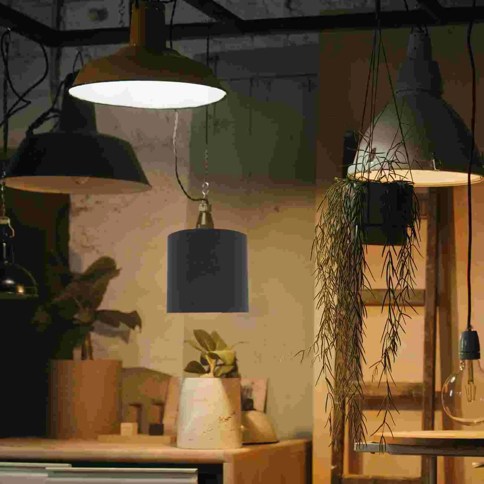 

Shade for Lamp Light Chandelier Shades Table Lamps Assembly Required Lampshade Fabric Drum Desk Holder