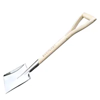 *Stainless steel shovel pointed square head shovel strong and durable vegetable growing household garden 1