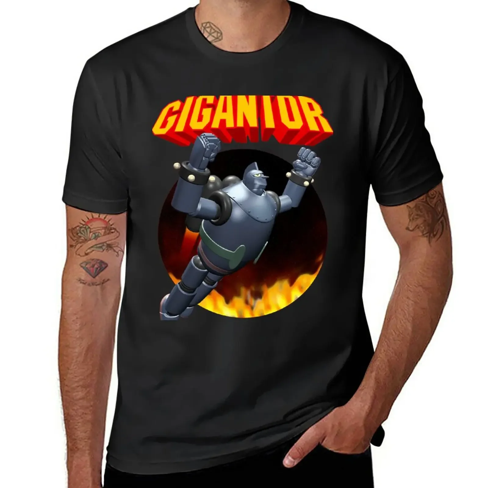 

Gigantor T-Shirt customizeds animal prinfor boys new edition plain t shirts men