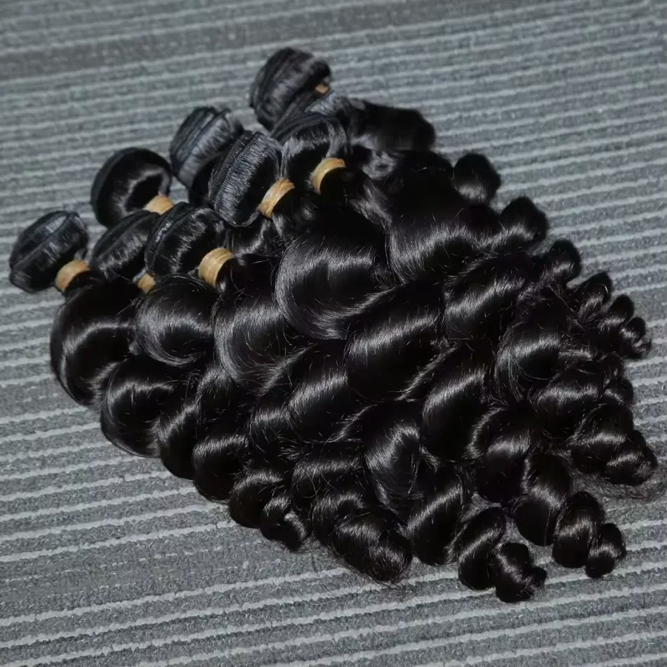 Raw Human Hair Bundles Brazilian 3 4 Bundles 28 30 Inch Virgin Remy Hair Extensions For Women Sew In Quick Weave Loose Deep Wave 3