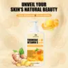 150ml Turmeric Body Lotion Reduce Fine Lines and Wrinkles Moisturizing Daily Exfoliating VC and Aloe Vera Body Cream 4