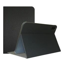 Slim Flip Book Cover with TPU Back for Teclast T65 13.4 in (Black)