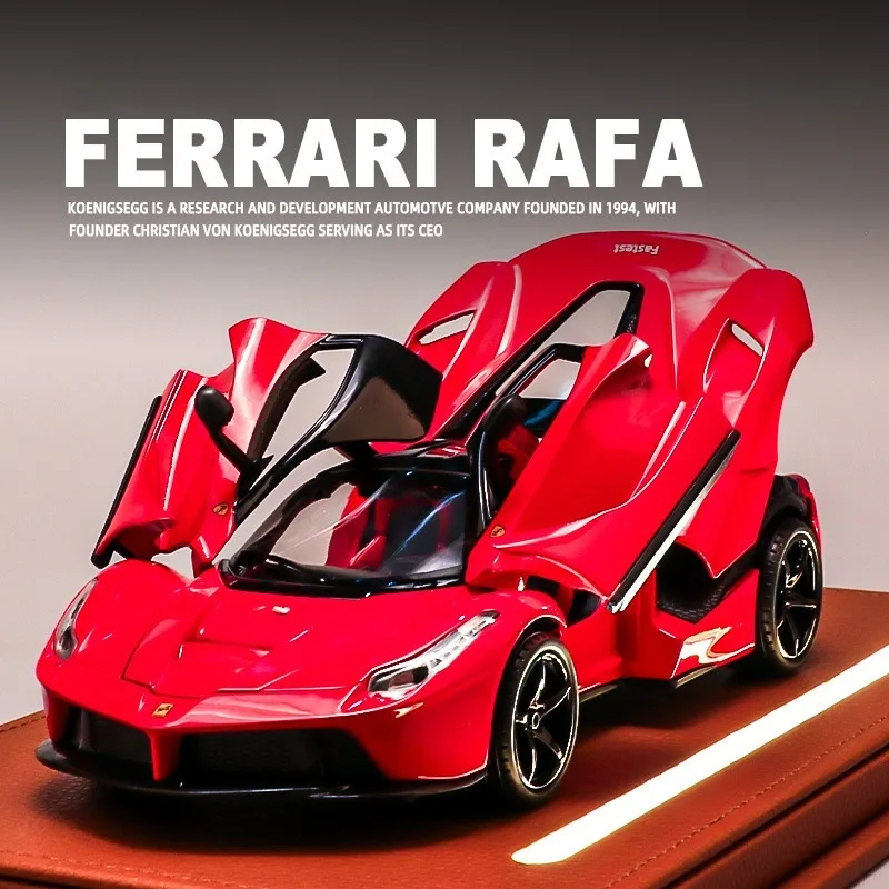 

Модель Автомобиля Ferrari Rafa 1 /22 из сплава со звуком