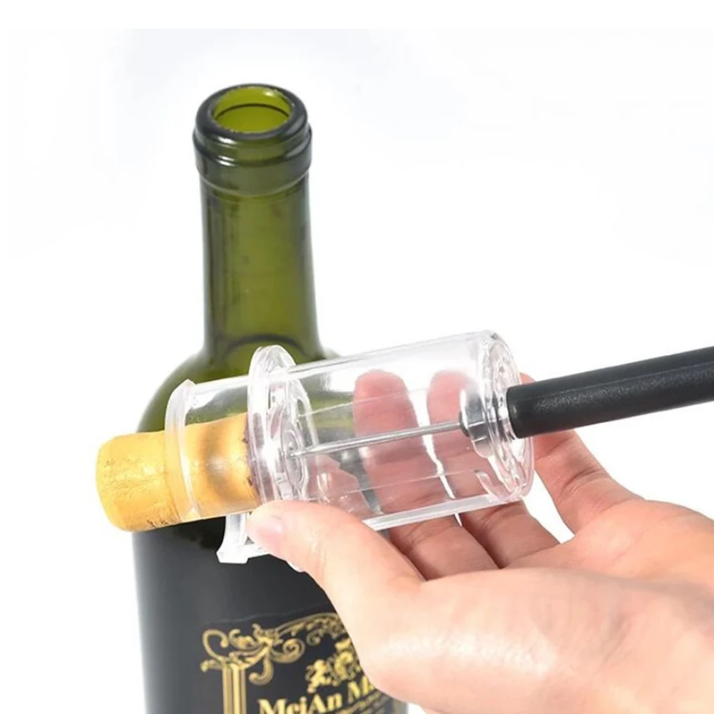 

Air Pump Wine Corkscrew Red Wine Bottle Opener Tool Wine Pump Pressure Remover Corkscrew Air Cork Out Kitchen Bar Bottle Tools