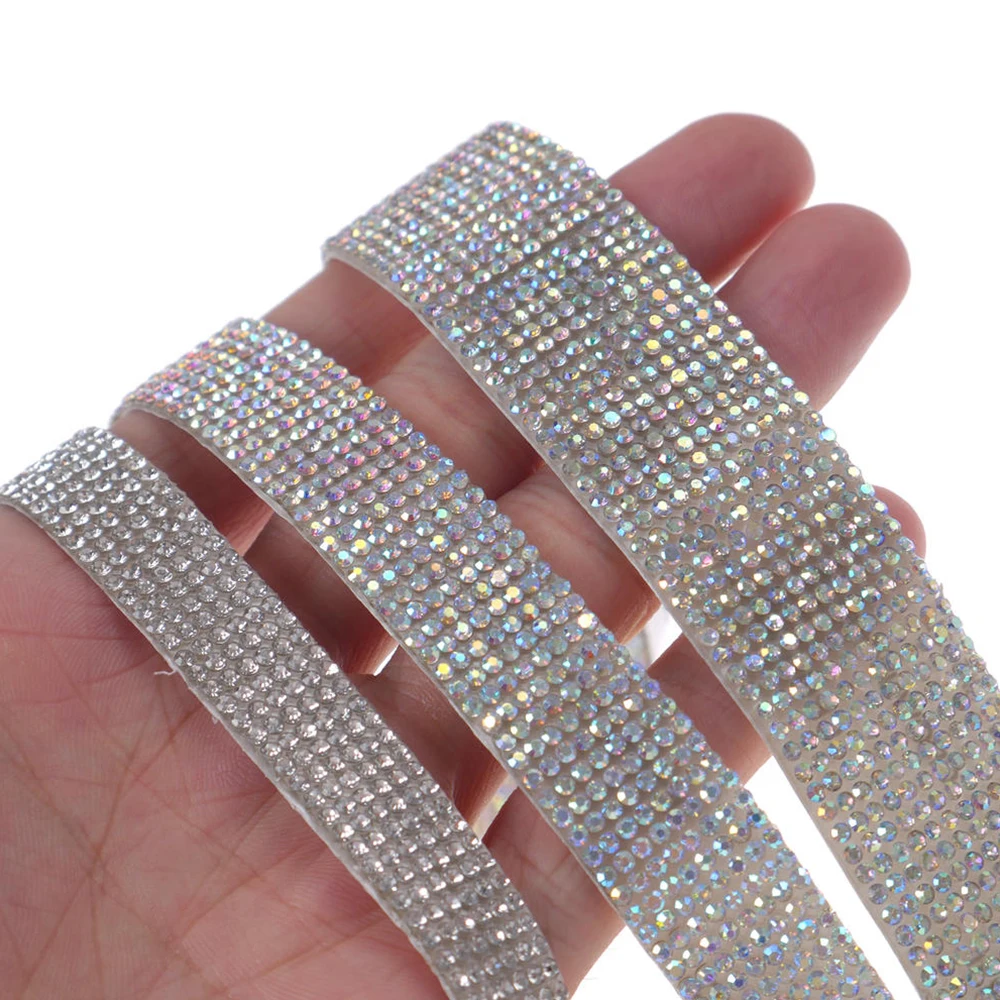 Самоклеящаяся кристаллическая стразы, наклейка, алмазная лента ...