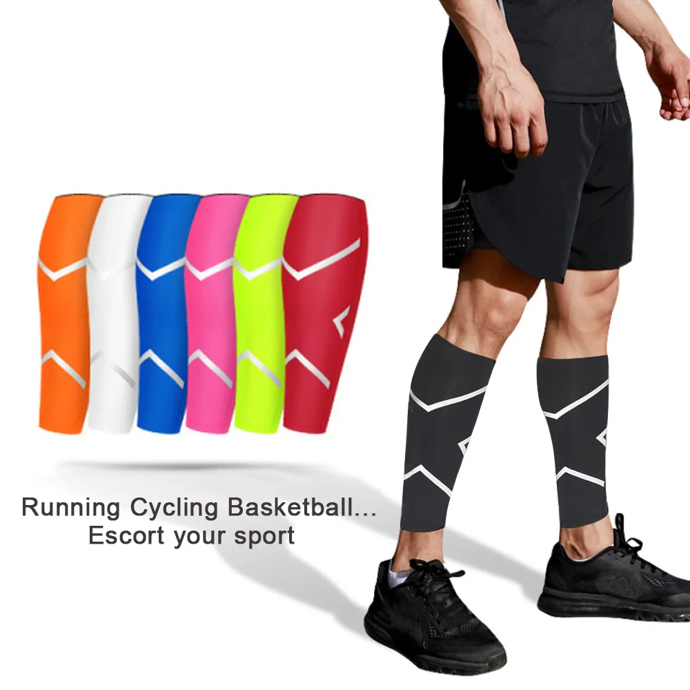 

Leg Compression Sleeve Calf Brace For Running Cycling Travel Basketball Shin Support Calf Compression Sleeves For Men And Women