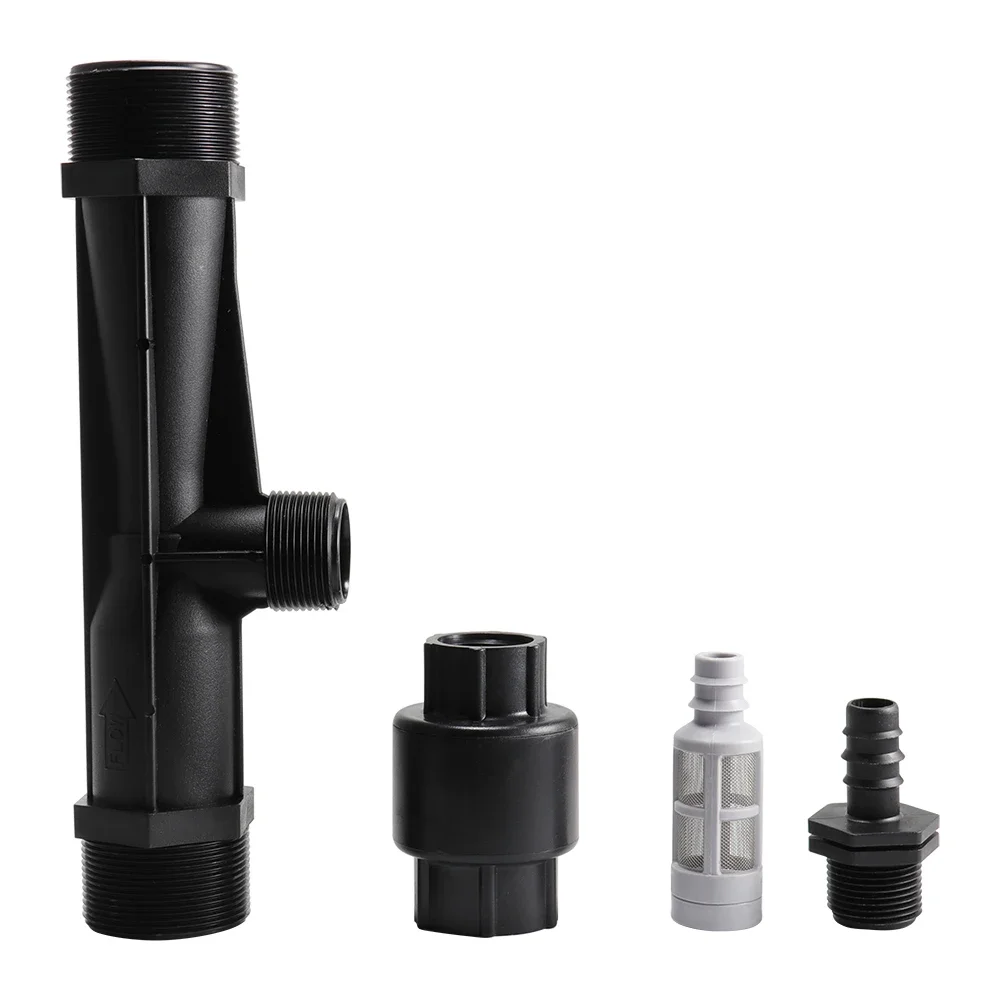 2" Inch 63 DN50 Venturi Fertilizer Injector Garden Agriculture Irrigation Watering Device Patio Lawn Fertigation Equipment Fertilizer Injector