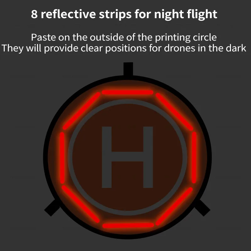 Drone Landing Pad 75/55/90/110cm Foldable Drone Landing Pad For DJI Mini 4 Pro FIMI X8 MINI V2 /Mini 3 Pro Accessories