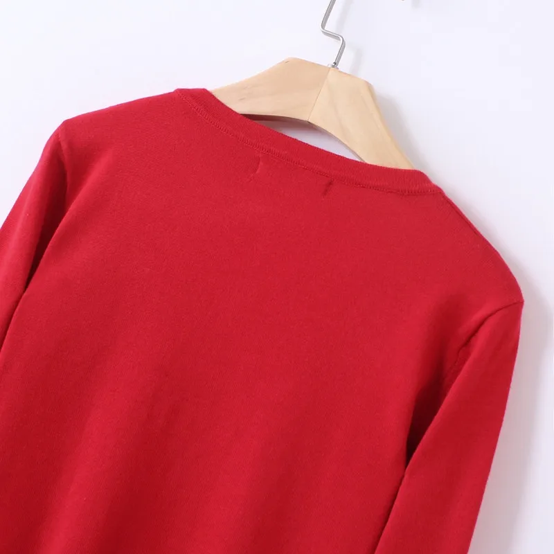 20 Solid Color Women's Knitted Cardigan Coat Autumn Winter 2026 Casual V-Neck Long Sleeve Sweater Female Large Size 3XL 4XL