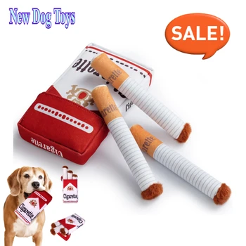 Cigarette Plush Dog Toy 1