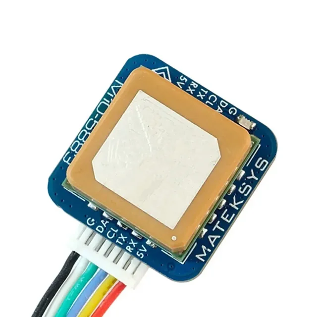 Matek Systems GNSS M10Q-5883  M10 GPS with Compass QMC5883L Module Digital AirSpeed 4~9V For FPV Racing Drone 4