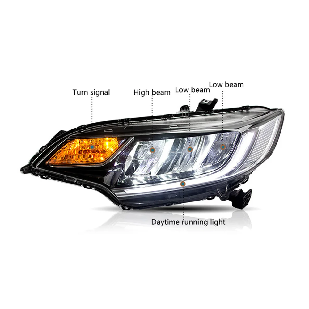 

Передняя фара в сборе для Honda Fit RS 14-20