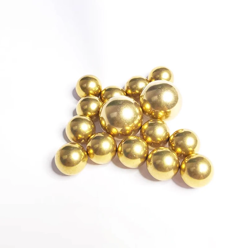 

Solid Brass Ball Dia 0.9 1 1.2 1.8 2 2.381 2.5 2.8 3 3.175 3.5 4 4.45 to 8mm Precision Copper Beads