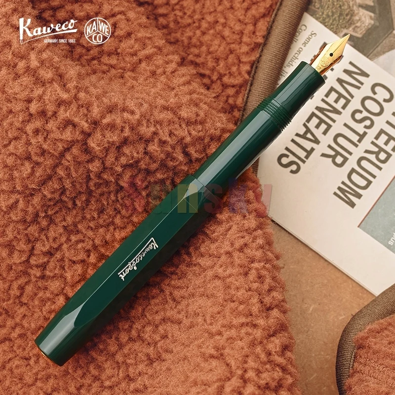 Kaweco Brass Sport Fountain Pen, Made Out Of Real Metal, Feed