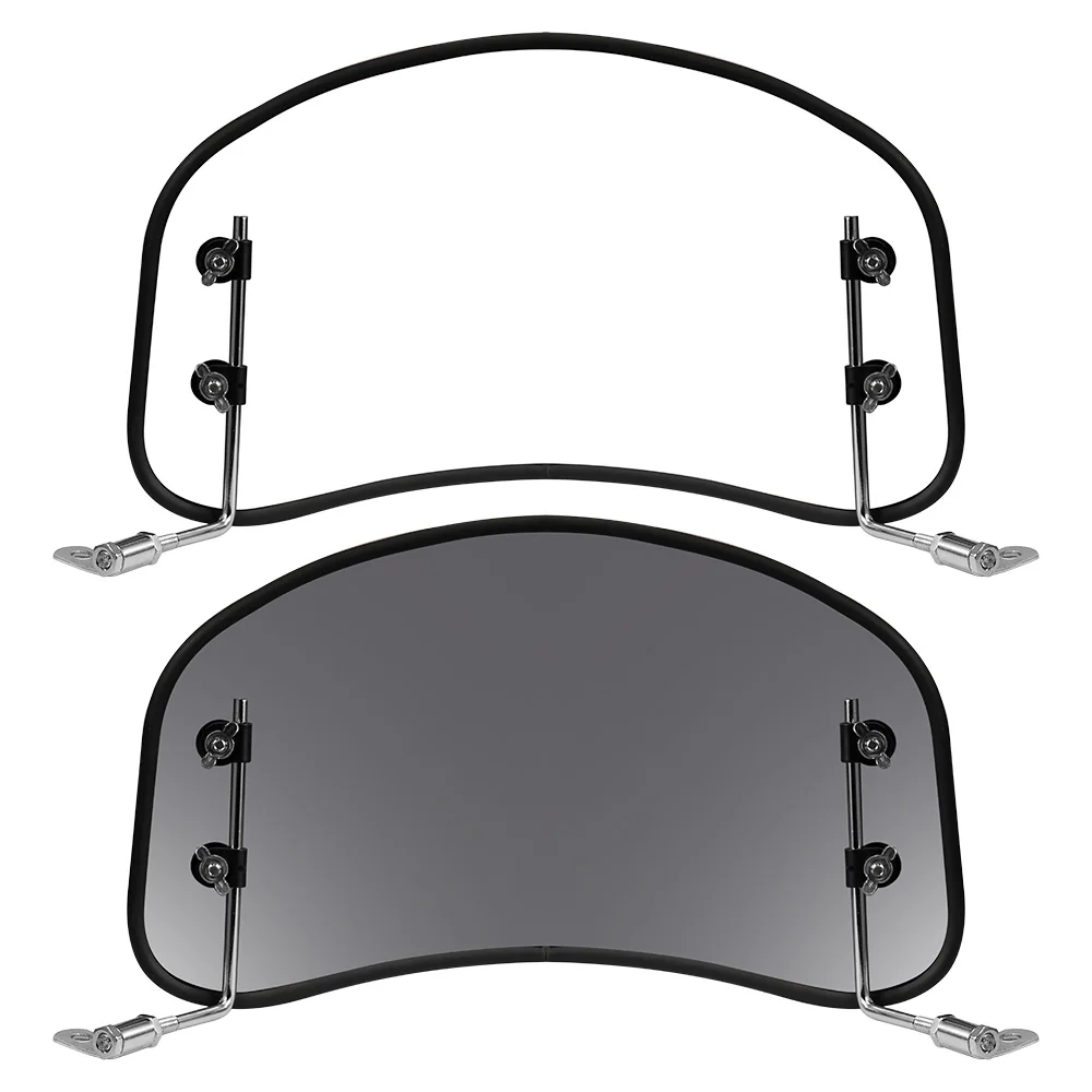 MotorcycleWindshieldUniversalScooterWindscreenWindDeflector