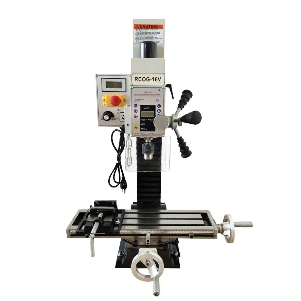 220v or 110V 1ph 60hz 600w Precision Brushless Drilling and Milling Machine Copper Motor MT2 Drilling 2