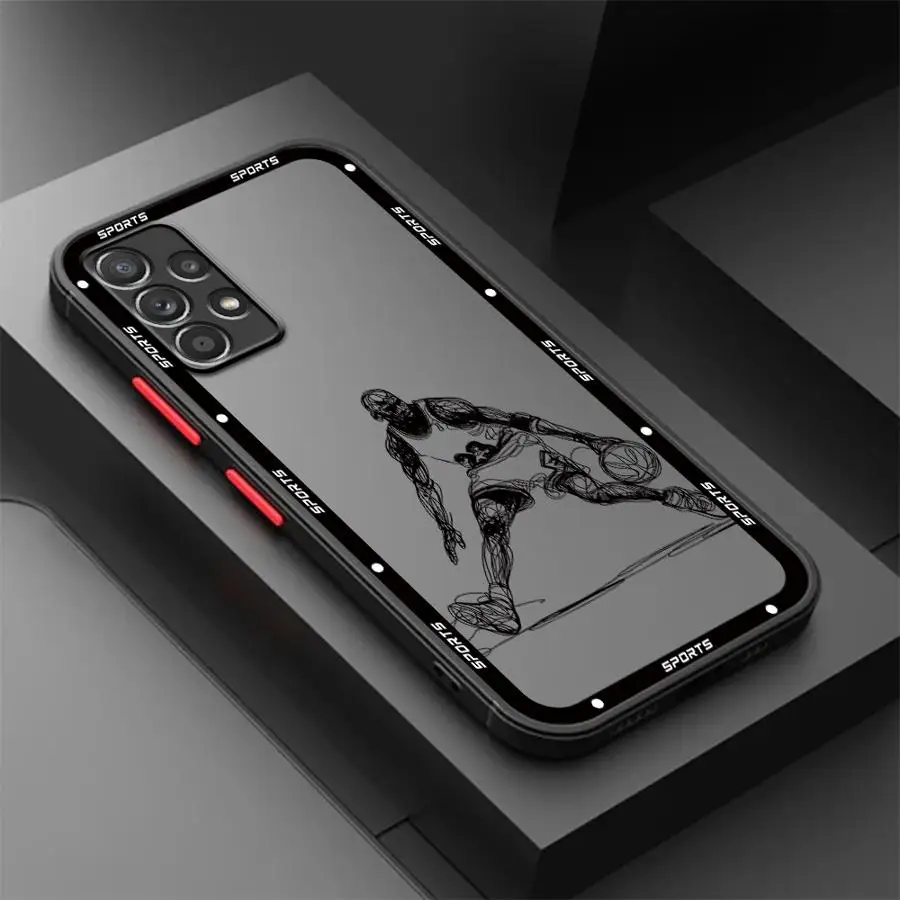 Cartoon Basketball Star Phone Cover Case