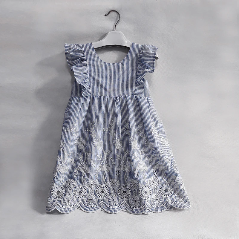 baby boy dress Girls Clothes Summer Princess Dresses vestidos kids dresses for girls Cotton embroidered Girls Dress children clothes girl 2-7Y newborn baby dresses